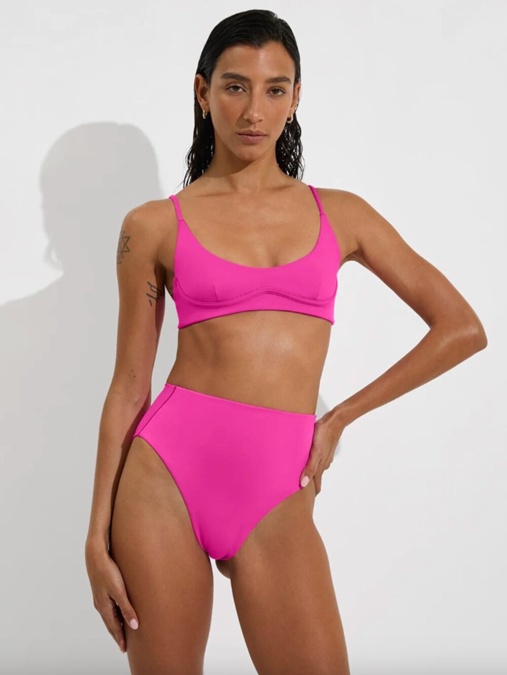 Never Worn Left on Friday Club Top in Hot